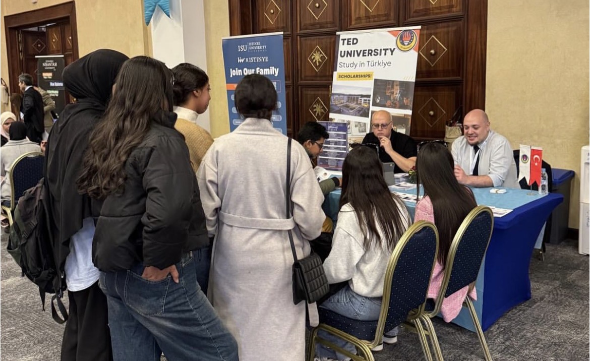 We have represented TED University in the education fair in Casablanca ...