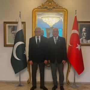 Vice Rector of TED University Visits the Ambassador of Pakistan to Ankara!