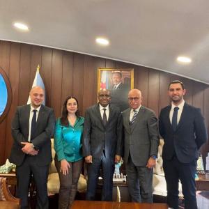 TED University Vice Rector Visits the Ambassador of Djibouti to Türkiye