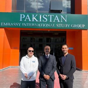 Visit to the Pakistan Embassy Study Group School