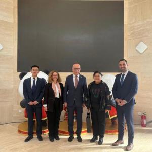 TED University Delegation Visits the Embassy of the People’s Republic of China